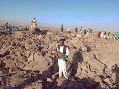 جان باختن یازده عضو یک خانواده بر اثر زمین لرزه شدید امروز در ولایت هرات