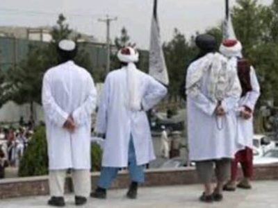 گشت و گذار امر به معروف گروه طالبان و بازداشت سه تن در مزارشریف 