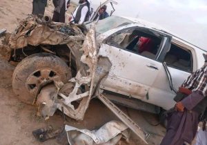 در یک ماه گذشته ۶۴ حادثه‌ ترافیکی در غزنی